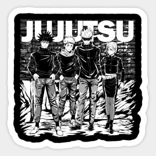 The Punks of Jujutsu (Version 1) Sticker